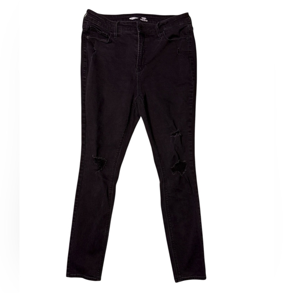 Old Navy Charcoal Rockstar Skinny Jeans